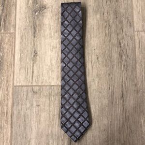 BCBG Silk blue tie